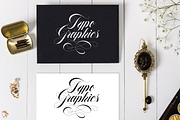 Flourish Typeface, a Script Font by Liviu (Thumbnail 4 of 8)