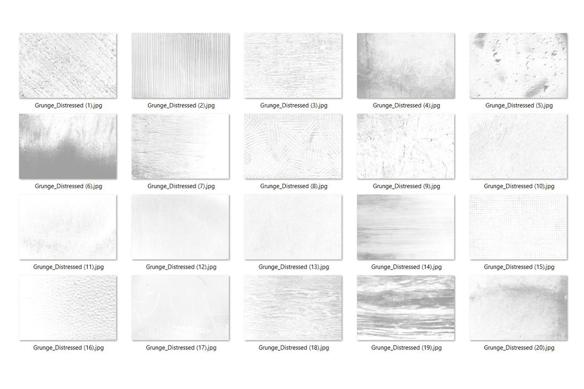 20 Grunge Distressed Textures, a Texture Graphic by CCPreset (Photo 2 of 2)