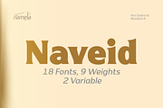 Naveid Elegant Cupped Serif Font, a Serif Font by Namela Studio (Thumbnail 1 of 6)