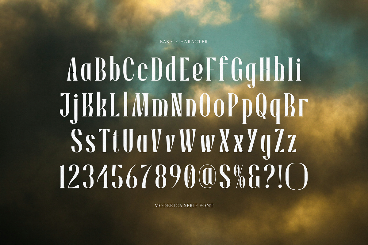 Moderica | Modern Serif Font, a Serif Font by gracetype_studio (Photo 10 of 12)