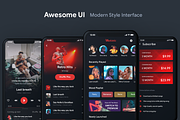 Online Music Streaming App, an UI Kit Template by Opus LabWorks (Thumbnail 7 of 7)