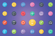 Media - Audio, Video & Photo Icons, a Solid Icon by FlatLineIcons (Thumbnail 6 of 7)