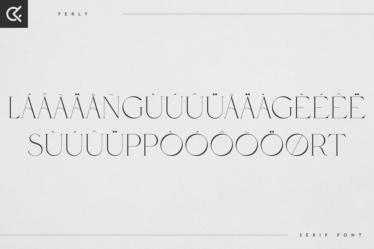 Ferly - Elegant serif font, a Serif Font by Only Fonts (Photo 9 of 10)
