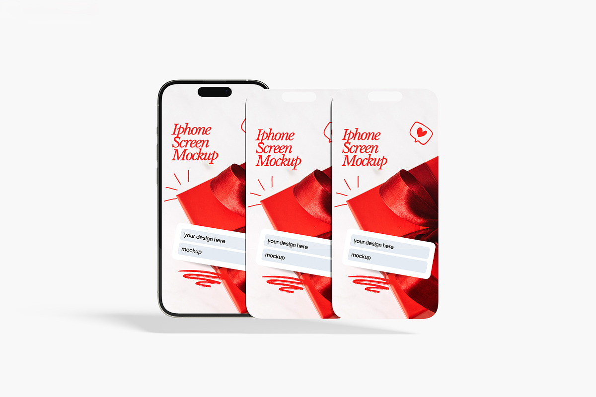 High-Quality Iphone Screen Mockup, an Advertising Mockup by safrizalstudio (Photo 5 of 5)