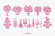 Elegant Hand Drawn Frames & Clip Art, an Object Graphic by Leila Divine (Thumbnail 11 of 17)