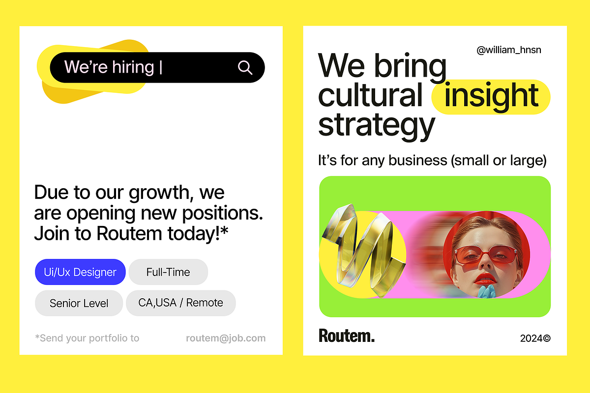 Routem-Social Media Templates(Canva), a Social Media Template by William Hansen (Photo 2 of 7)