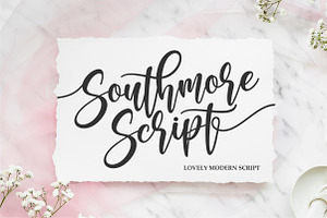 Southmore Lovely Modern Script