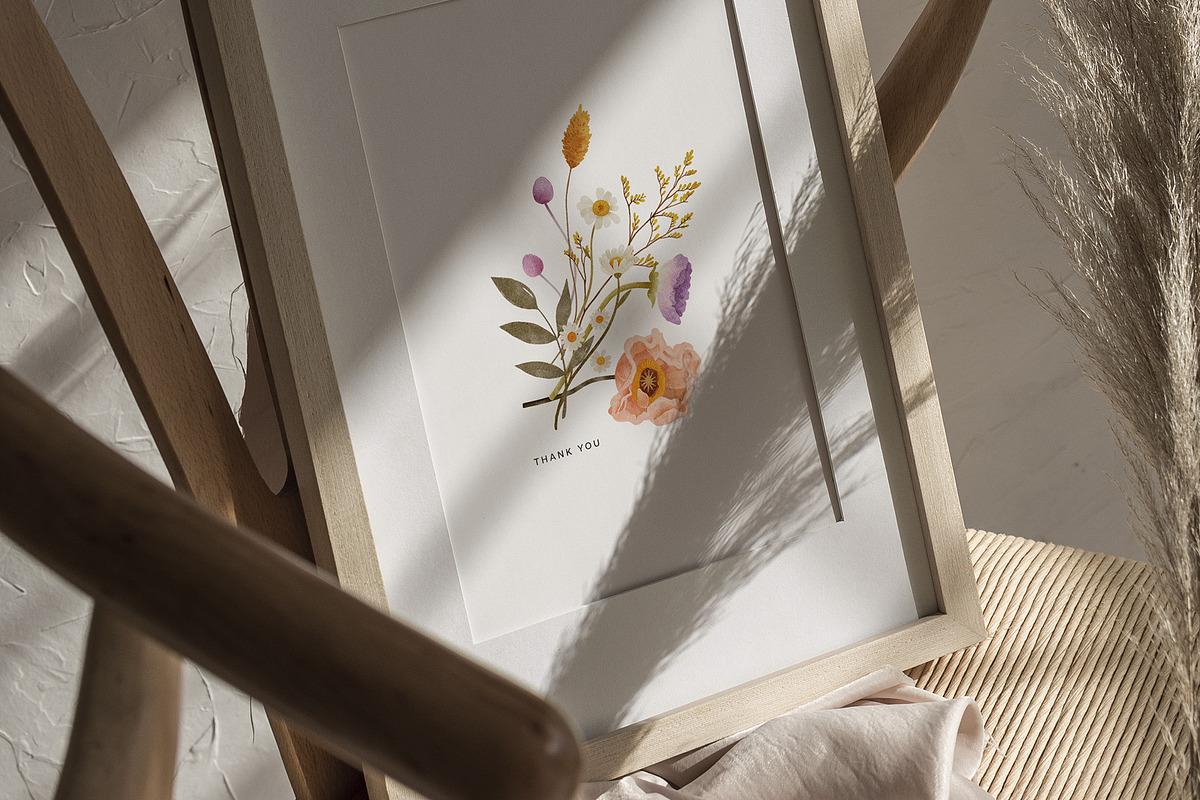 Bohemian Flower Collection, an Illustration by annartdreams (Photo 3 of 11)