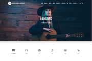 Music Band Musician WordPress Theme, a WordPress Template by Visualmodo (Thumbnail 9 of 18)