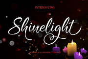 Shinelight, a Script Font by Byuly Ayika (Thumbnail 1 of 9)