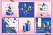 Illusion-Instagram Posts and Stories, a Social Media Template by Polar Vectors (Thumbnail 5 of 20)