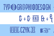 FONT | Czykago Rough, a Sans Serif Font by Typo Graphic Design (Thumbnail 5 of 5)