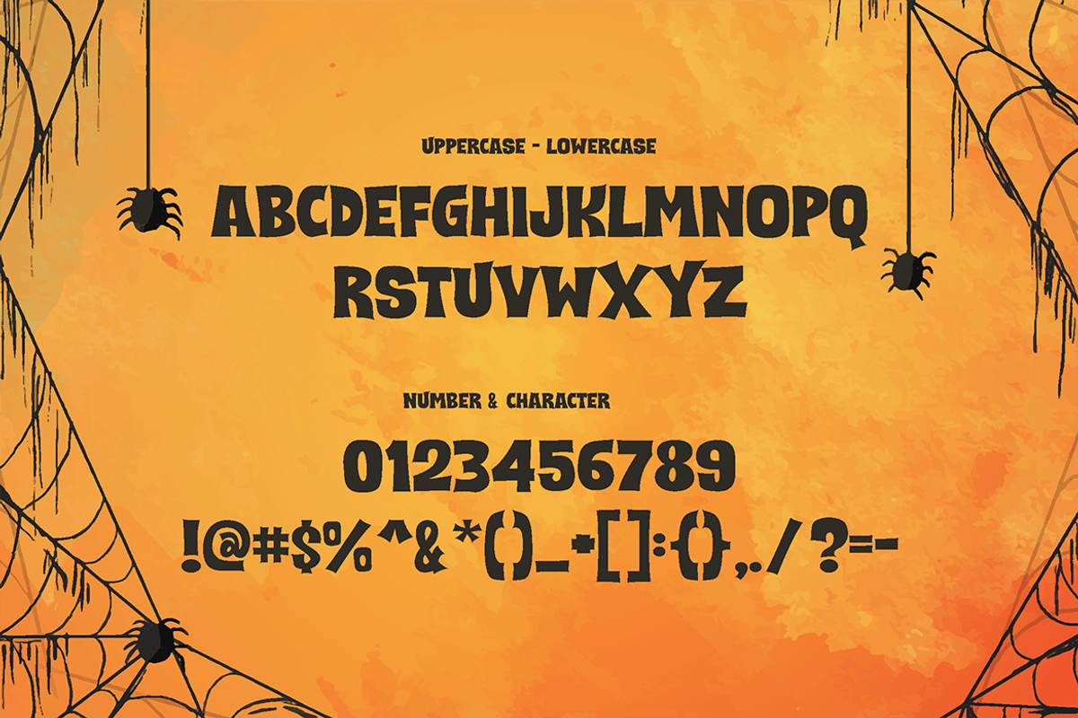 Scary and Spicy - Horror Font, a Font by tokokoo (Photo 2 of 17)