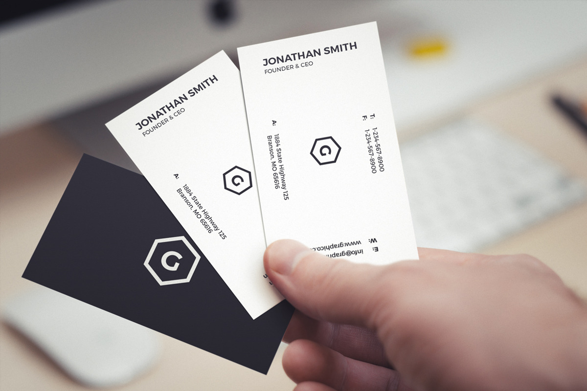 Simple Creative Business Card 57, a Business Card Template by ND Design (Photo 3 of 9)