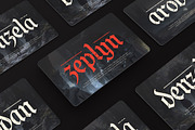 Devonxa - Modern Blackletter Font, a Blackletter Font by Typia Nesia (Thumbnail 11 of 12)