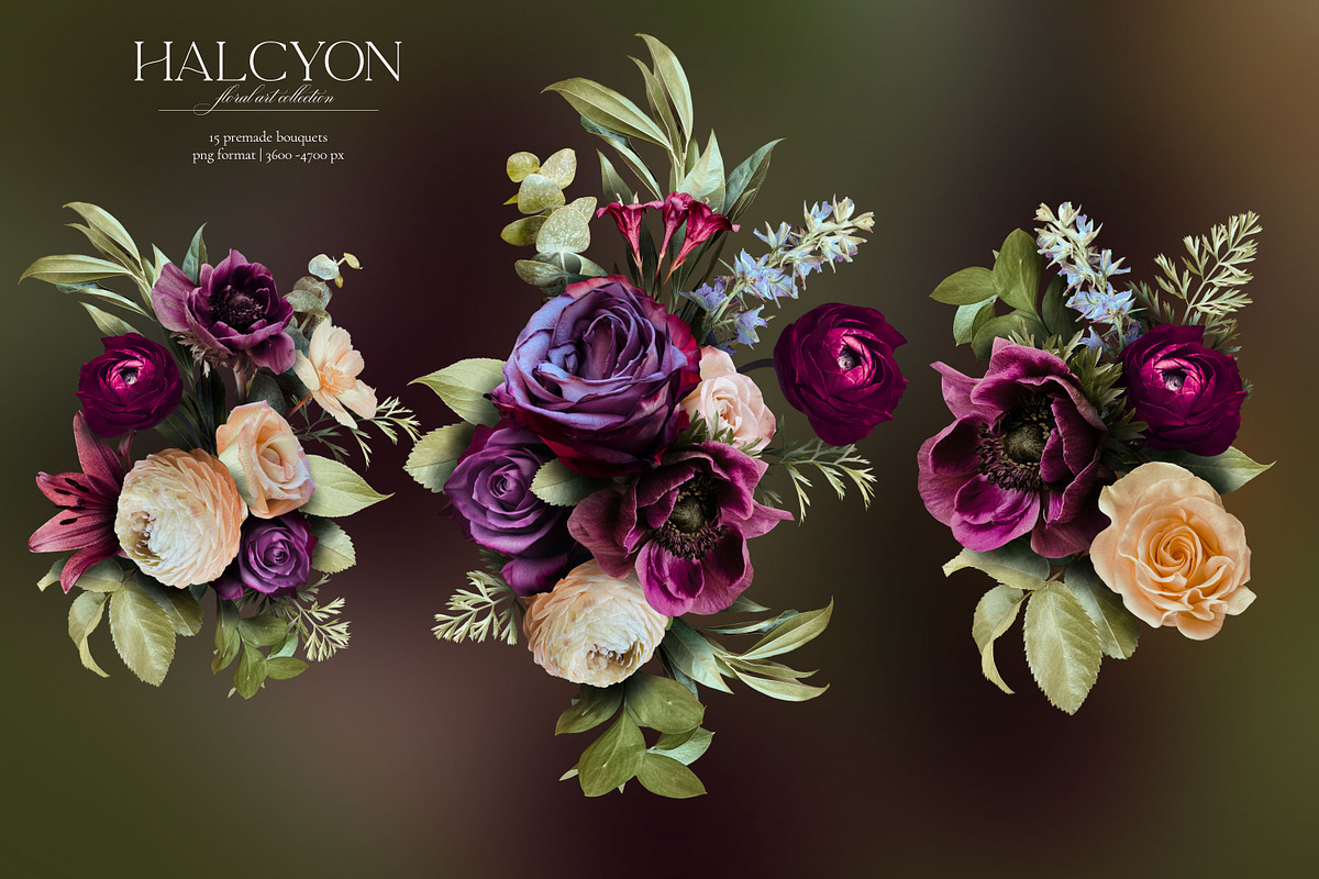Halcyon Floral Art Collection, an Object Graphic by Eclectic Anthology (Photo 6 of 17)