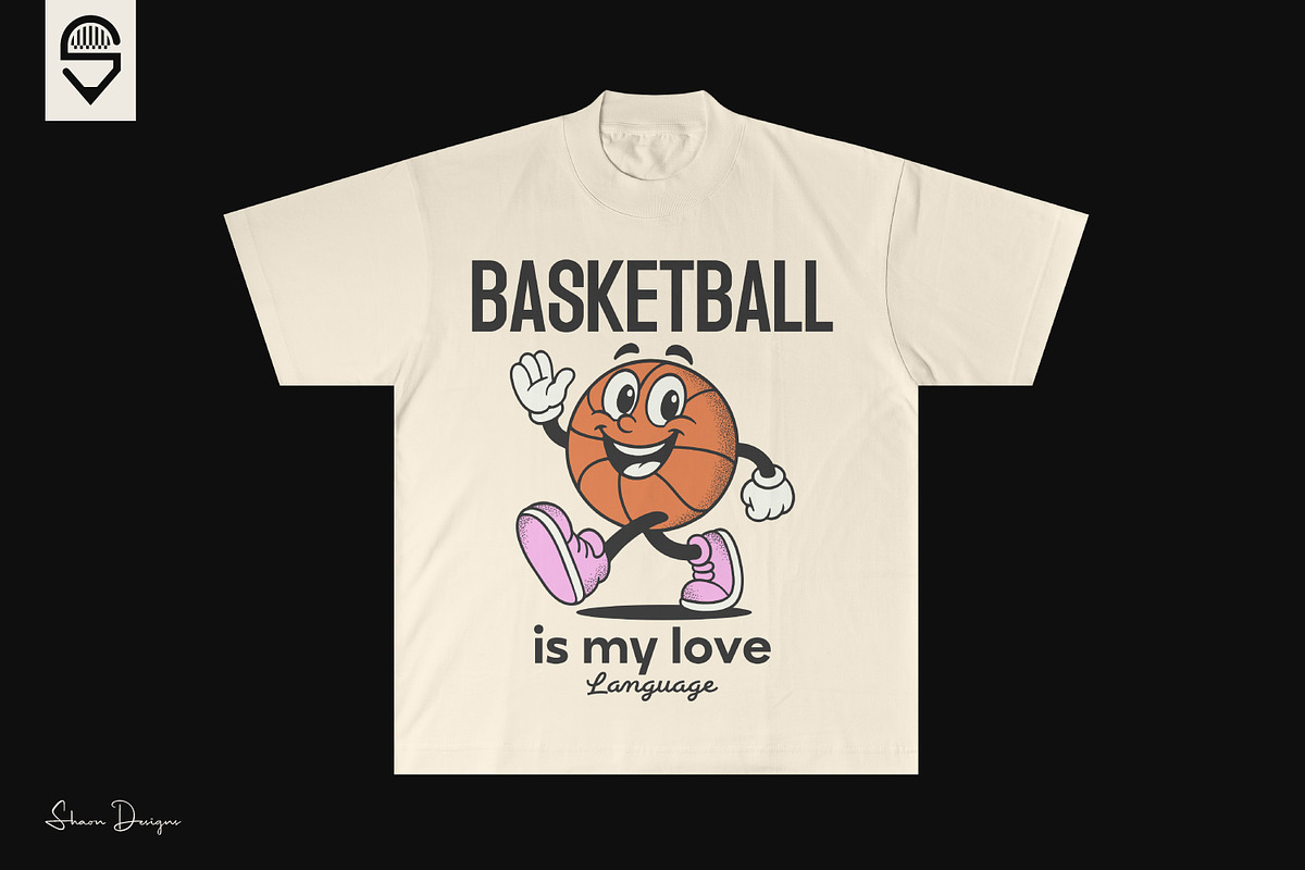 Basketball Is My Love Language, a Sport Illustration by shaondesigns (Photo 4 of 4)