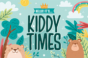 Kiddy Times, a Font by Orenari (Thumbnail 1 of 8)