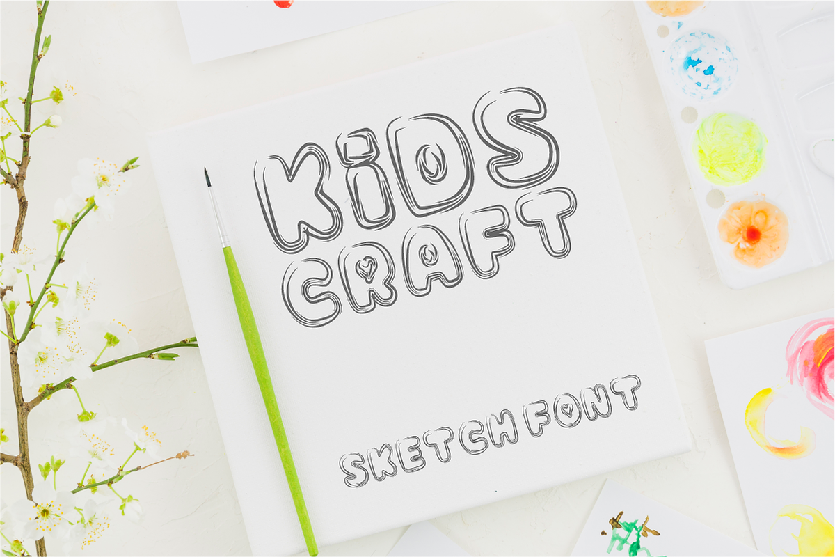 Simple Sketch - Hand Drawn Font, a Handwritten Font by Sahira Studio (Photo 2 of 4)
