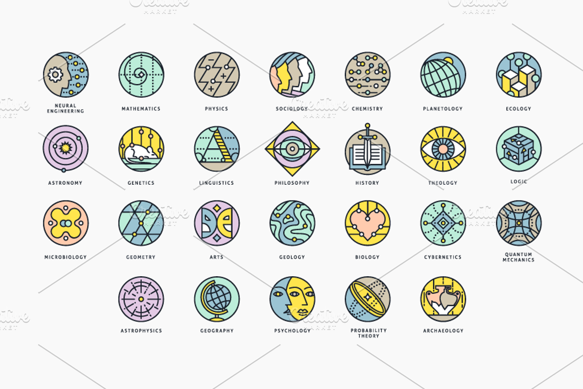 26 Conceptual Science Marks, an Icon by Youhhou (Photo 2 of 4)