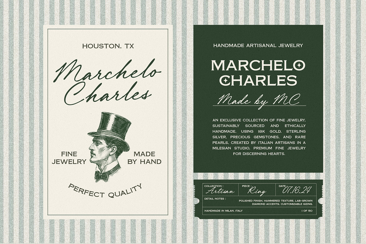 Royal Maison - Serif & Script Font, a Serif Font by Honestype (Photo 7 of 13)