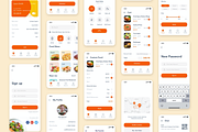 Food Delivery App Template Ui Kit, an App Template by Capi Product (Thumbnail 5 of 6)