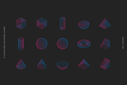 Contoured Vector Geometric Shapes, an Object Graphic by ME_COLLAGE (Thumbnail 2 of 17)