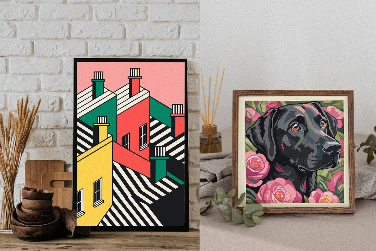 Entire Shop Bundle, a Wallpaper Graphic by Helospace (Photo 3 of 10)