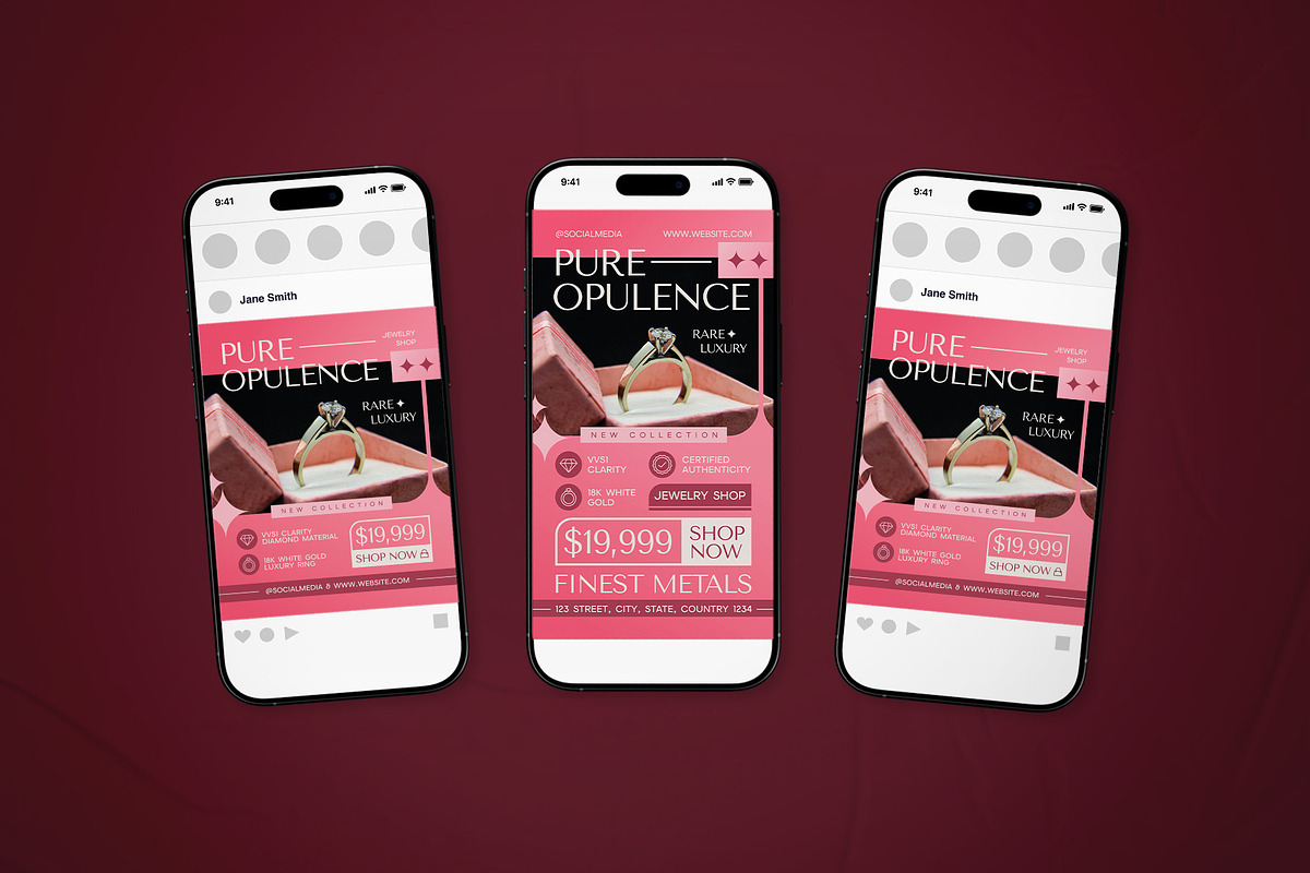 Jewelry Promotion Flyer Set, a Flyer Template by The Good Store (Photo 2 of 2)