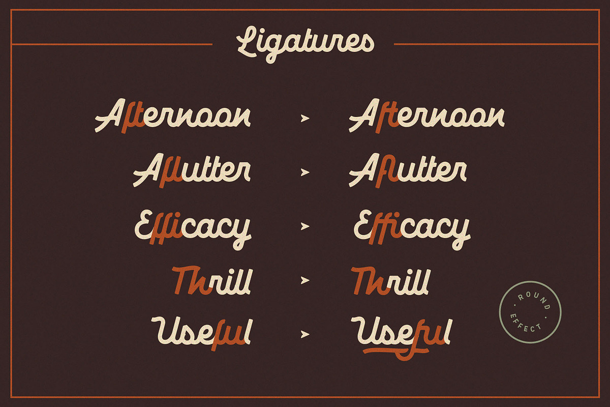 Marshfield Typeface preview 8