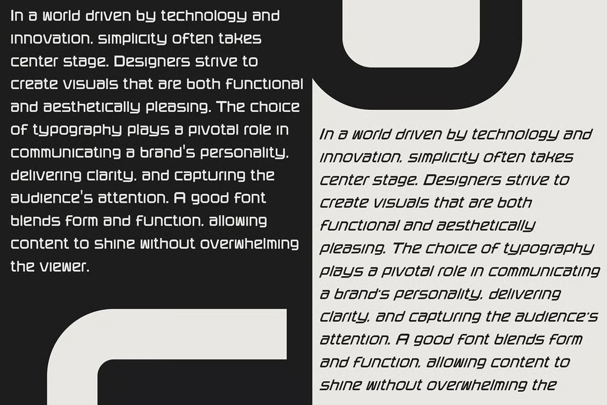 Neurovekt Grotesk – Futuristic Sans, a Sans Serif Font by Brand Earth (Photo 4 of 8)