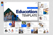 Education Presentation Template, a Presentation Template by E-Type (Thumbnail 1 of 5)