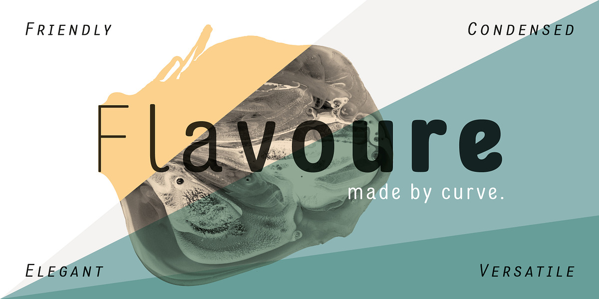 Flavoure, a Sans Serif Font by JPFonts (Photo 1 of 18)