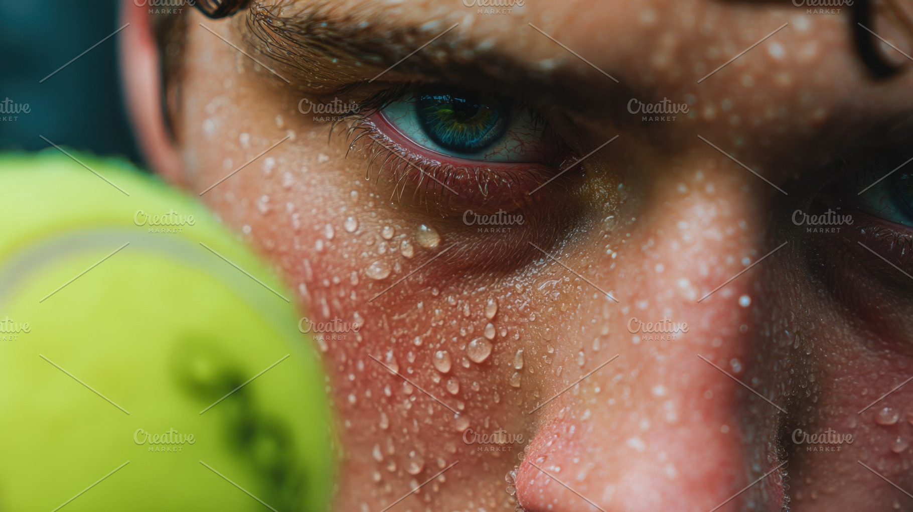 Ready player for tennis match, a Photo by Beautiful things