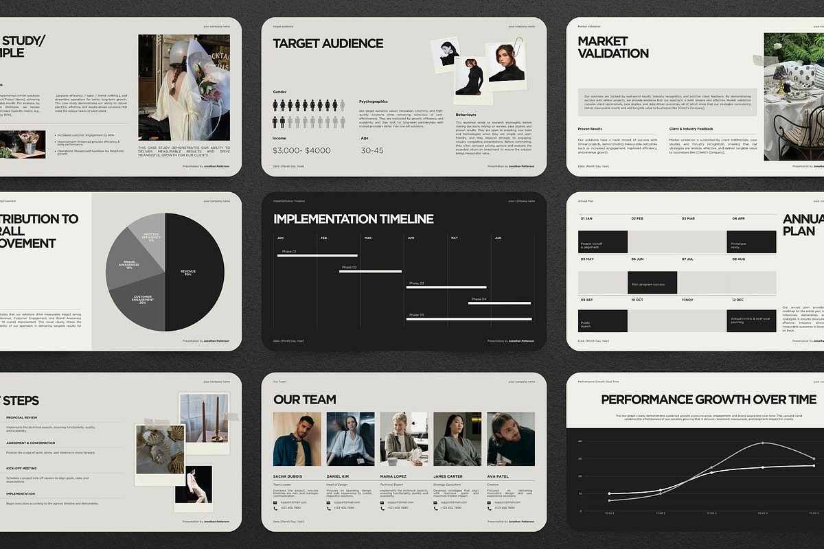 Minimalist Business Presentation, a Presentation Template by Pani Temp. (Photo 13 of 13)
