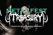 Xhorven - Death Metal Typeface, a Blackletter Font by Eltypesstudio (Thumbnail 5 of 12)