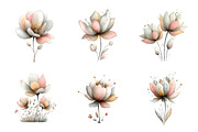 Whimsical spring tulip flower png, an Illustration by SinaCreation (Thumbnail 3 of 11)