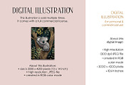 Sleeping Koala Bear Illustration, an Animal Illustration by The Dutch Lady Designs (Thumbnail 3 of 4)