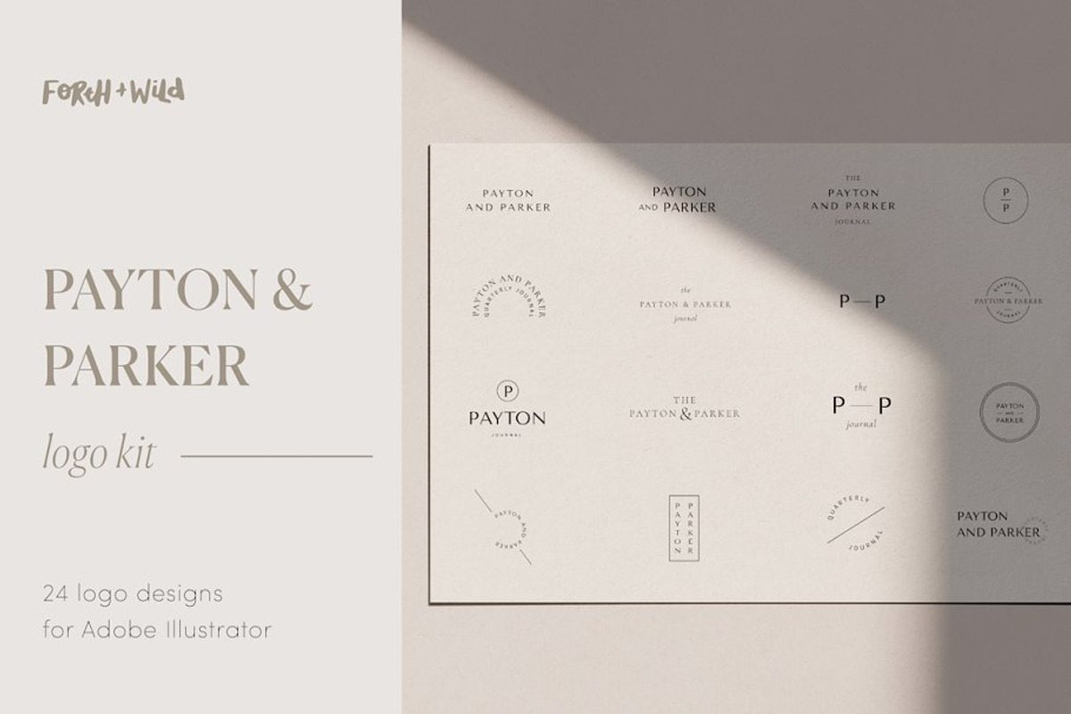 Ultimate Modern Logo Bundle, a Branding & Logo Template by Forth and Wild (Photo 8 of 21)