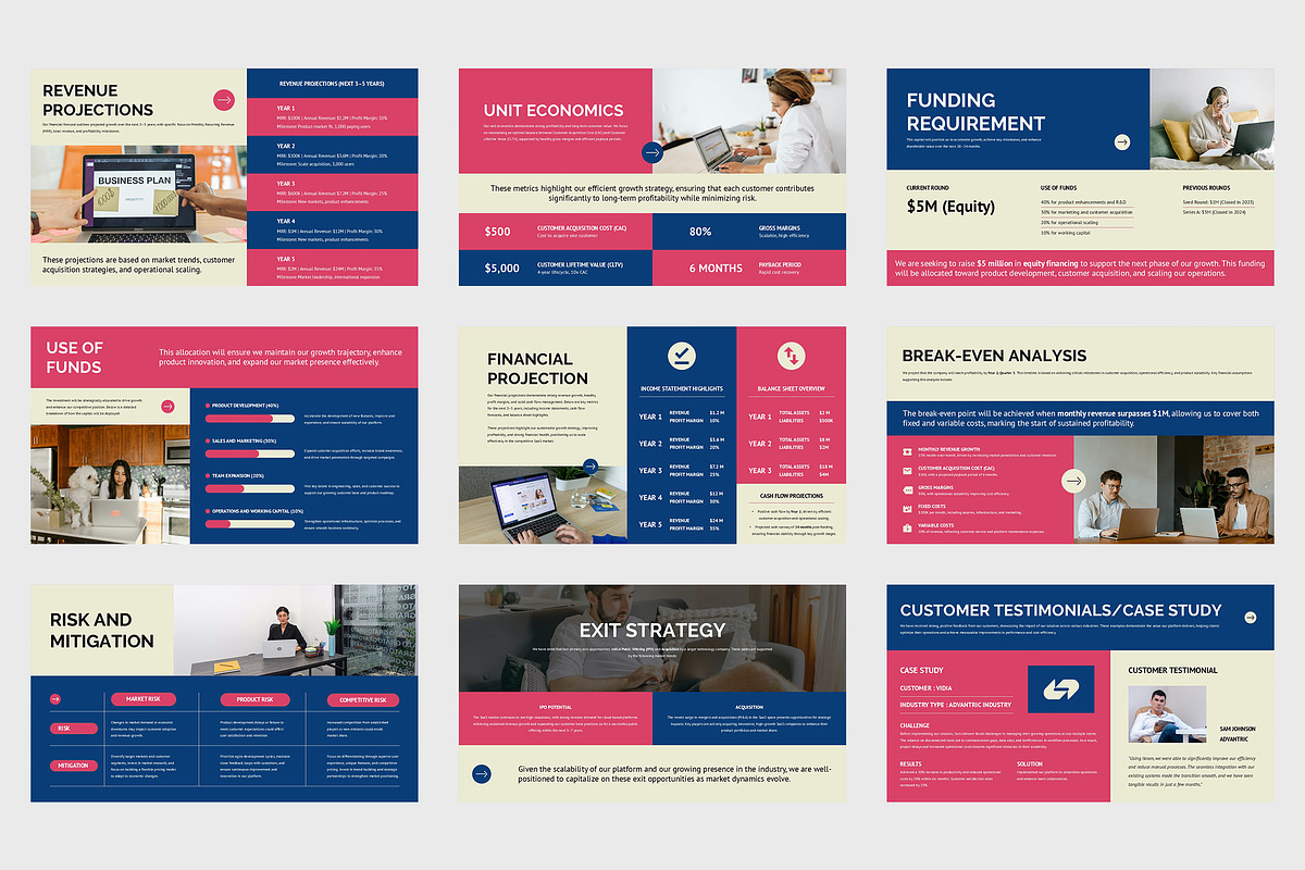 Ikrom : Saas Pitch Keynote, a Presentation Template by Punkl Camp (Photo 5 of 11)