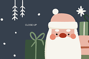 Cozy Christmas Seamless Pattern, a Seasonal Illustration by Mariia Kovalchuk (Thumbnail 11 of 12)