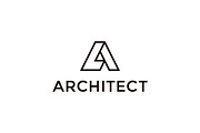Letter A Logo 02, a Branding & Logo Template by Mauro Bertolino (Thumbnail 4 of 4)