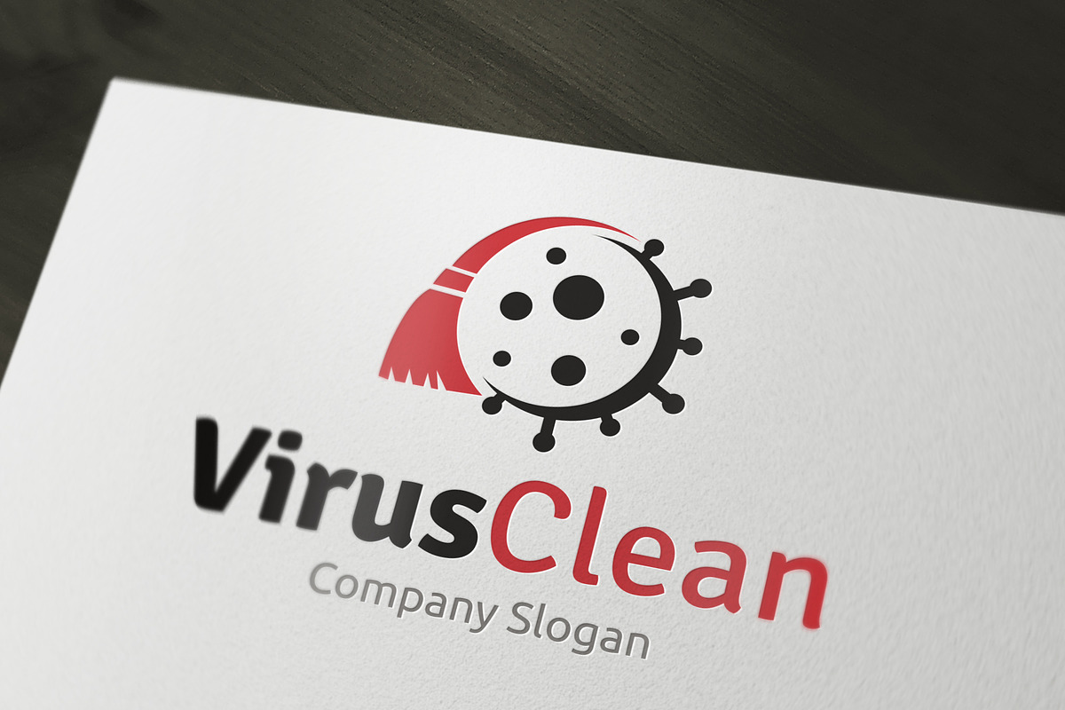 Virus Logo 07, a Branding & Logo Template by rotree_man (Photo 1 of 3)