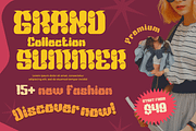 Mabed | Groovy Retro Font, a Font by twinstd (Thumbnail 5 of 12)