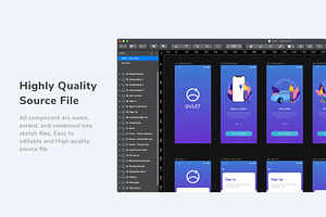 Ovlet - Taxi Mobile App UI Kit