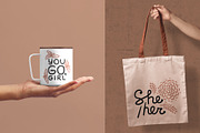 Vector BUNDLE + Patterns and quotes., a Person Illustration by anna khramtsova (Thumbnail 23 of 25)