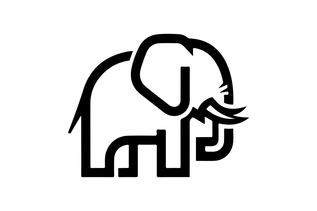 Elephant Vector Elements Bundle, an Animal Illustration by balal (Photo 6 of 10)