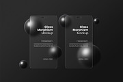 Glass Morpism Screen Mockup Vol. 2, a Wearable Device Mockup by Artlogs x Modaldesain (Thumbnail 4 of 5)