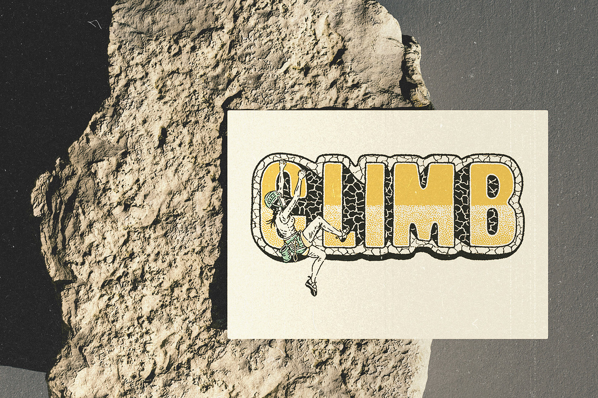 HAND DRAWN CLIMBING SET ILLUSTRATION, an Object Illustration by Southerntown (Photo 8 of 9)