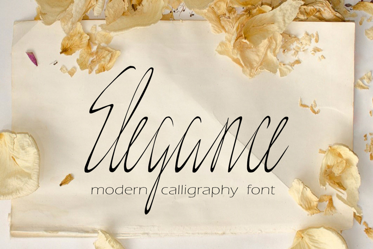 Elegance Script (otf, ttf)